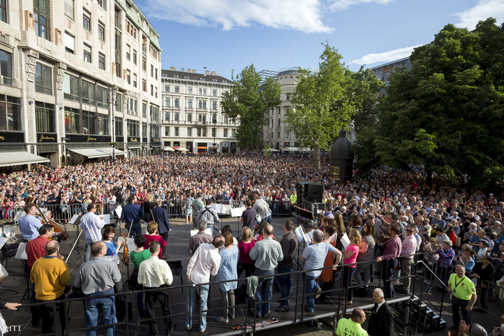 Demonstrált a Budapesti Fesztiválzenekar