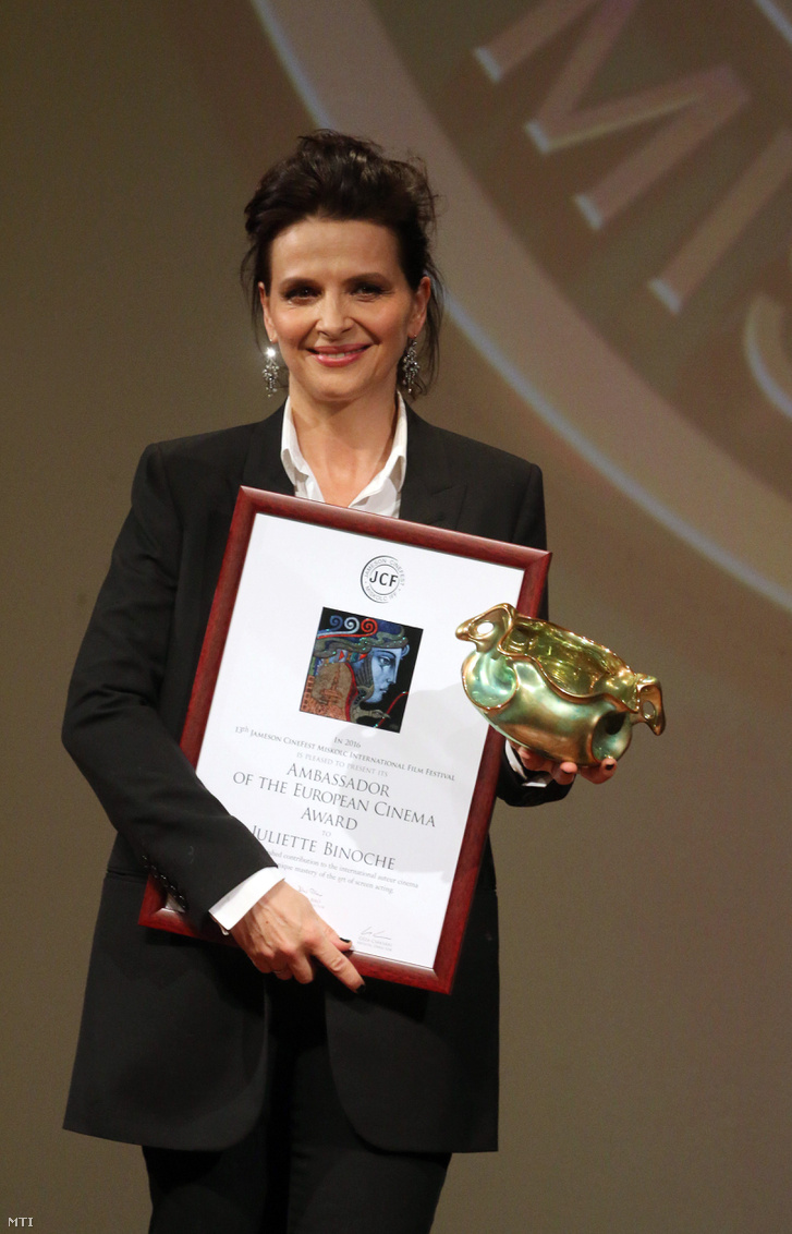 Juliette Binoche Miskolcon