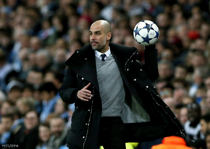 Guardiola így lépked lefelé a lejtőn