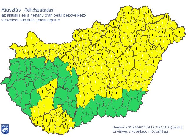 Forrás: Országos Meteorológiai Szolgálat 