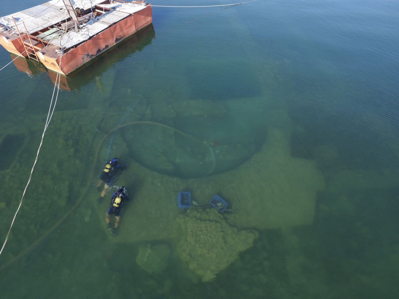 Forrás:  Mustafa Şahin/Lake Iznik Excavation Archive