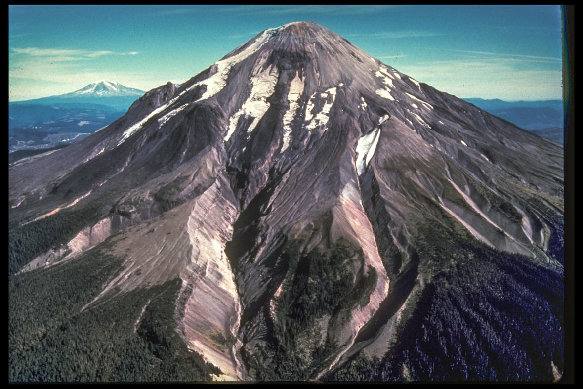 Washington állam, Mount St. Helens, 1980.