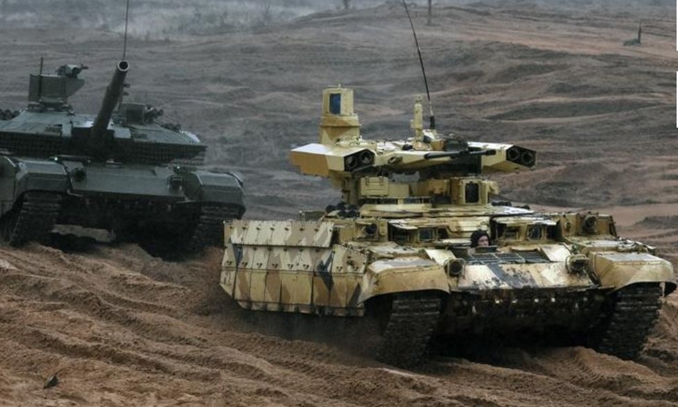 BMPT orosz harckocsi támogató jármű. Forrás:Twitter/Militant.André.D