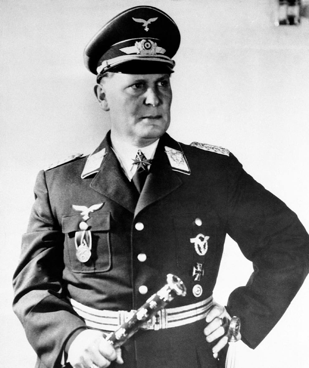Hermann Göring birodalmi marsall a náci Németország légi erejének főparancsnoka. Forrás: X / NEXTA