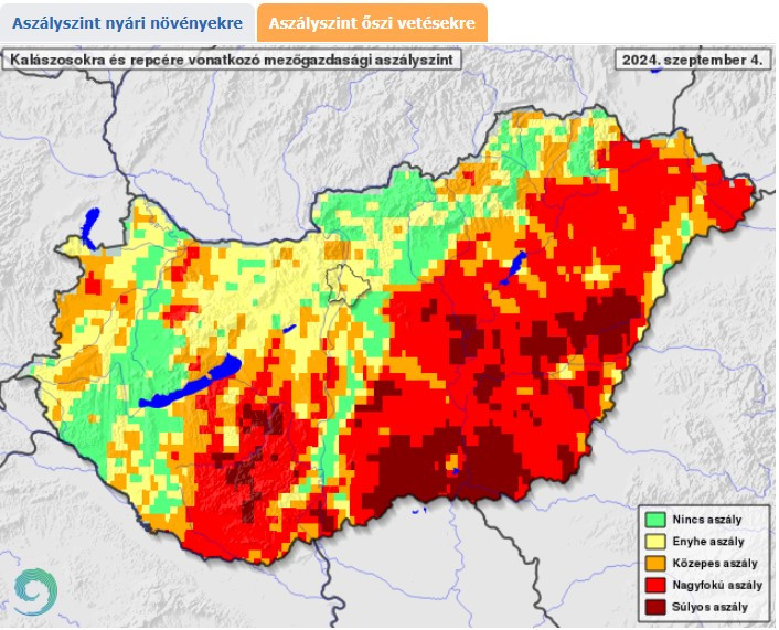 Forrás: HungaroMet