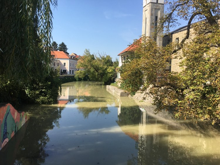 A Bükkös-patakot jócskán visszaduzzasztotta a megáradt Duna. Forrás: Infostart