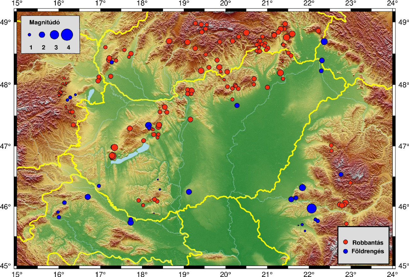 Forrás: Facebook/Kövesligethy Radó Szeizmológiai Obszervatórium