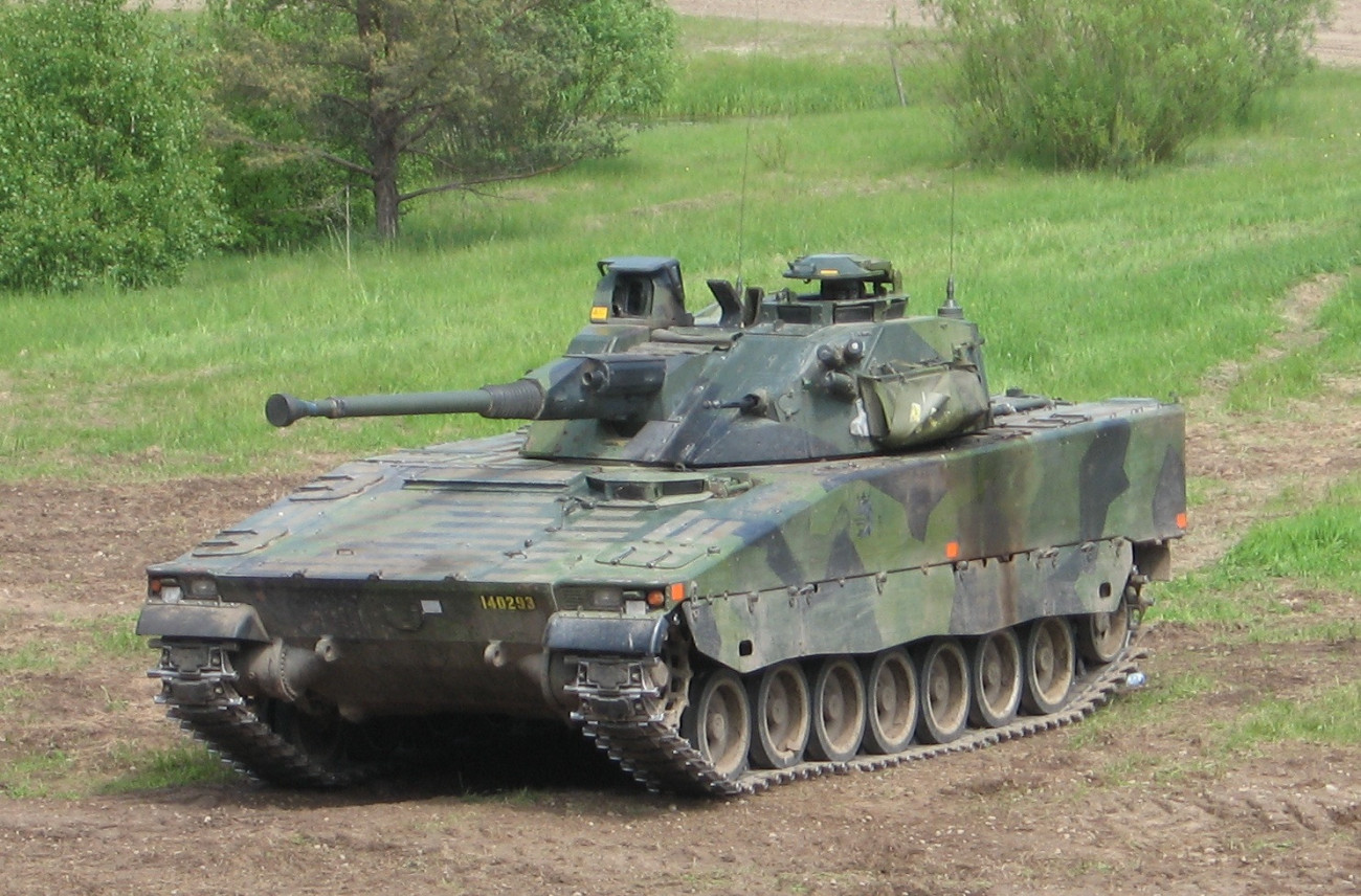 A svéd CV90 gyalogsági harcjármű, amelynek ukrajnai gyártása is elképzelhető. Forrás: Wikipédia