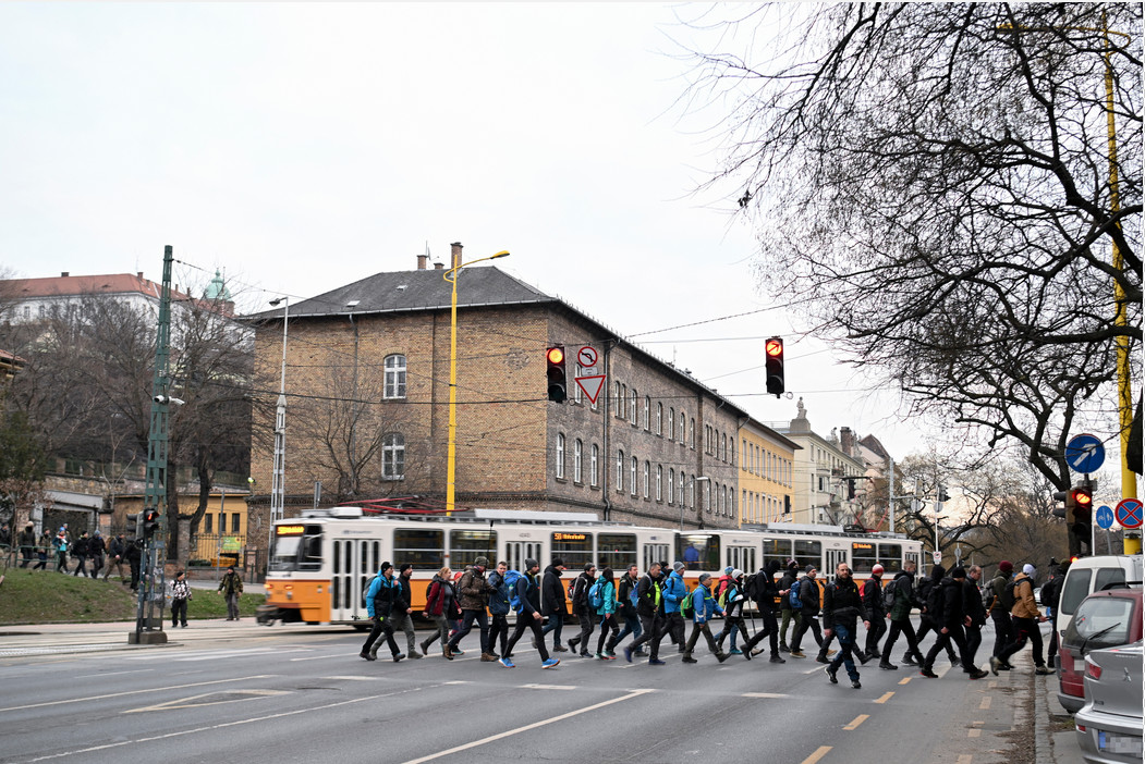 Budapest, 2025. február 8. Résztvevők a