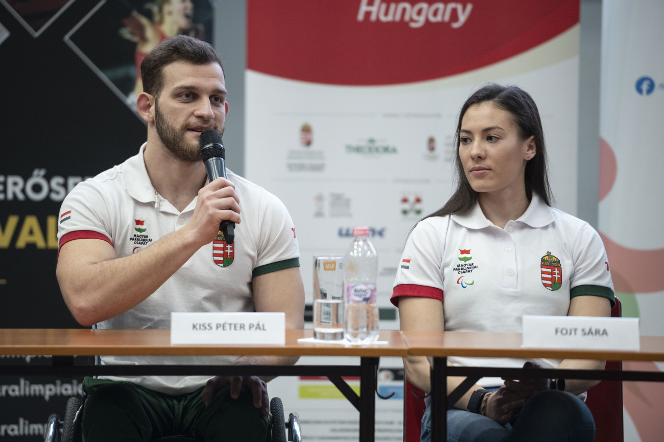 Kiss Péter Pál és Fojt Sára - a Magyar Parasport Napja nagykövetei