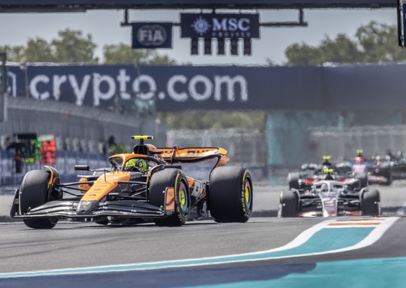 Lando Norris - Kép: MTI/EPA/Cristobal Herrera Ulashkevich