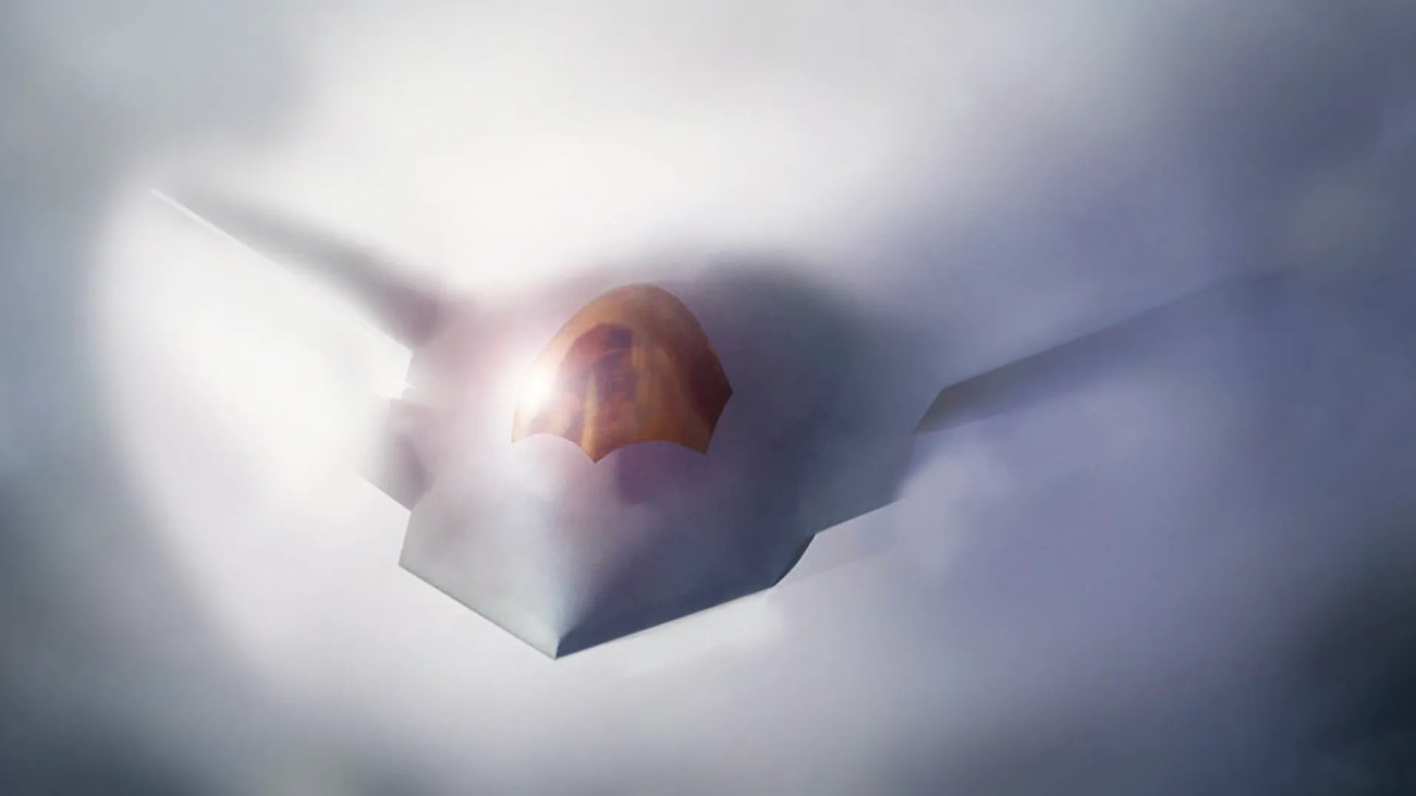 Ilyennek képzeli a grafikus a Boeing F-47-est. A gép körül titkolózás miatt még azt sem tudni, pontosan, hogy néz ki. Kép: USAF