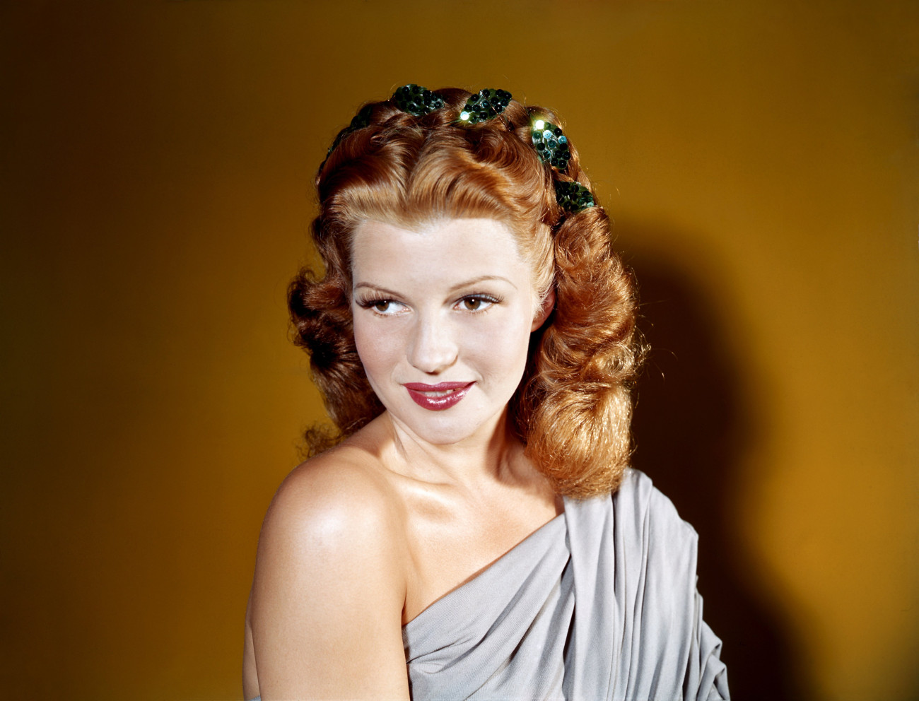 Rita Hayworth egy 1940-es fénylépen Fotó: Earl Theisen/Getty Images