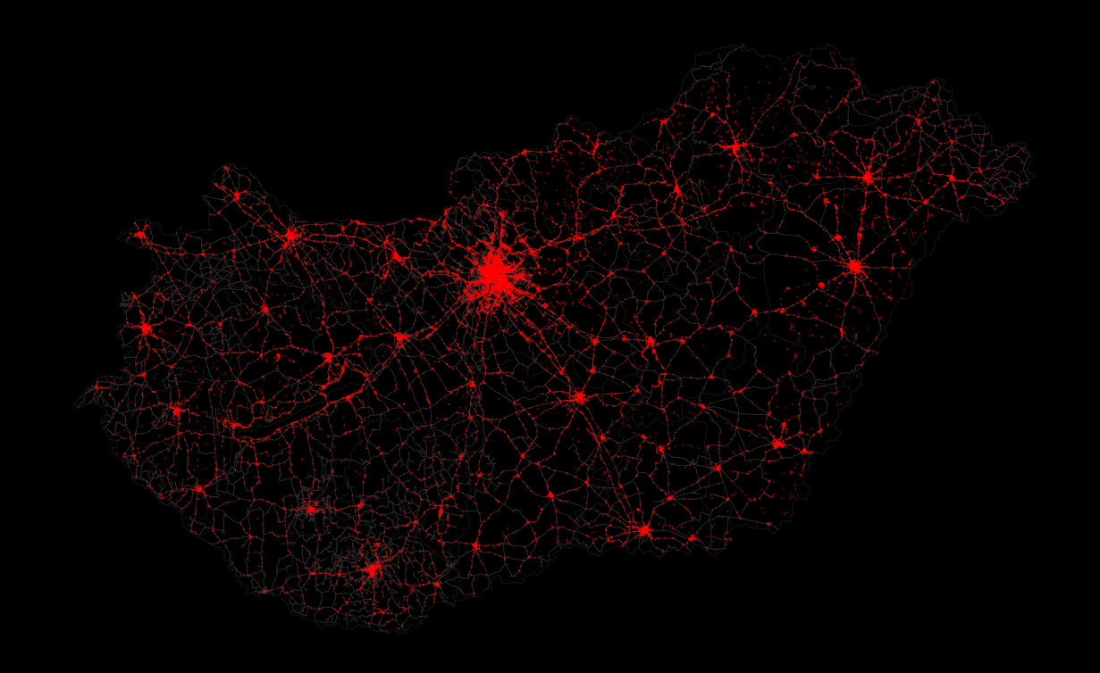Az interaktív vizualizáció a hagyományos táblázatos formátumnál átláthatóbb és közérthetőbb módon nyújt betekintést az adatokba (Forrás: KSH)