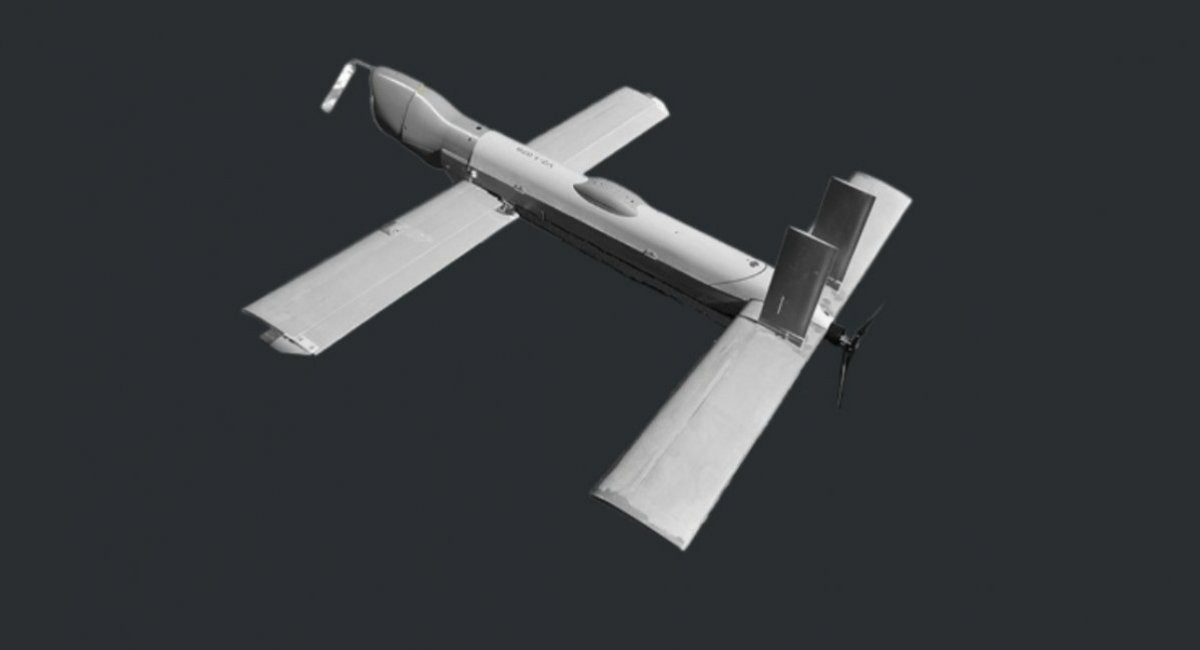 Az orosz V2U cirkáló lőszer változata, amit mesterséges intelligencia vezet. 3-3,5 kilónyi páncéltörő, vagy repeszromboló harci résszel, nagyjából egy órán át tud önállóan célokat keresni. Kép: Defense Intelligence of Ukraine