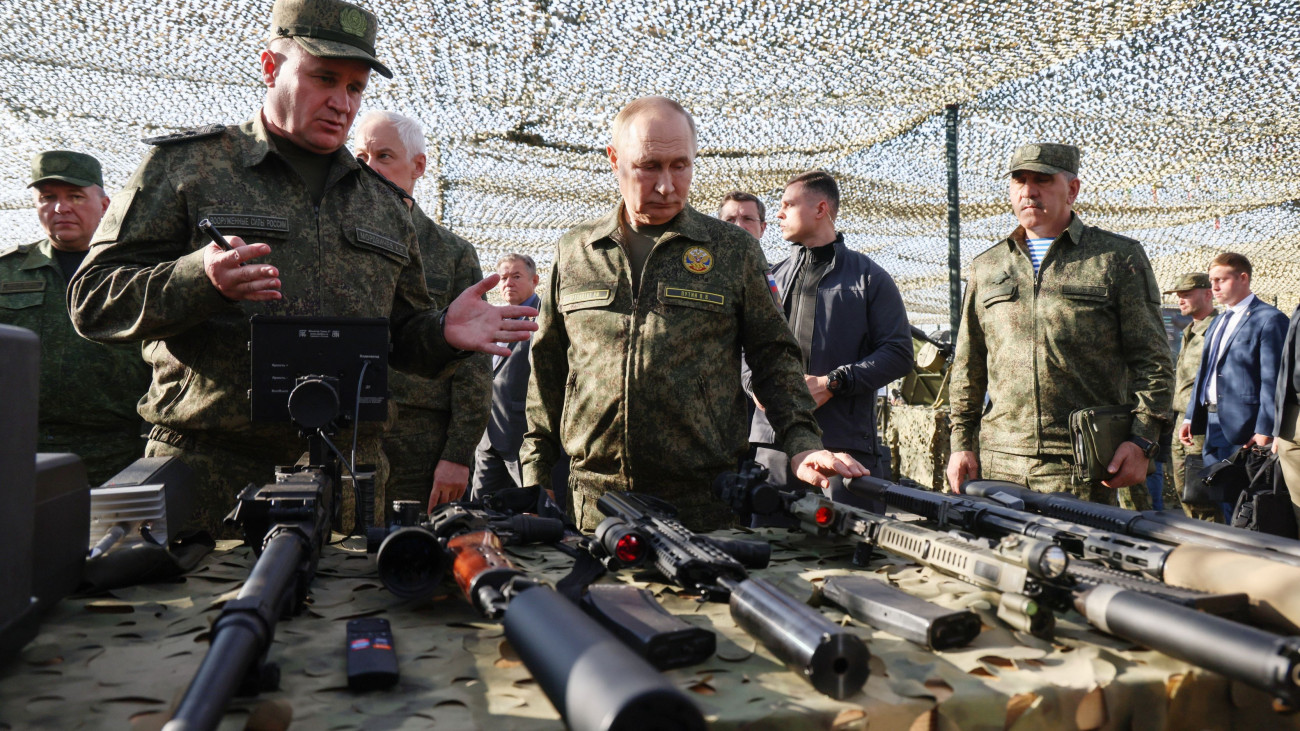 MTI/EPA/Szputnyik/Orosz elnöki sajtószolgálat/Mihail Metsel