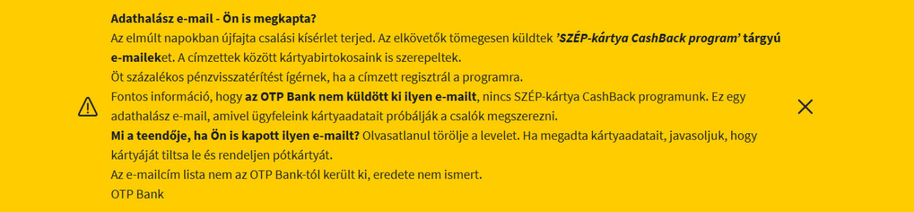 Forrás: az OTP Bank honlapja