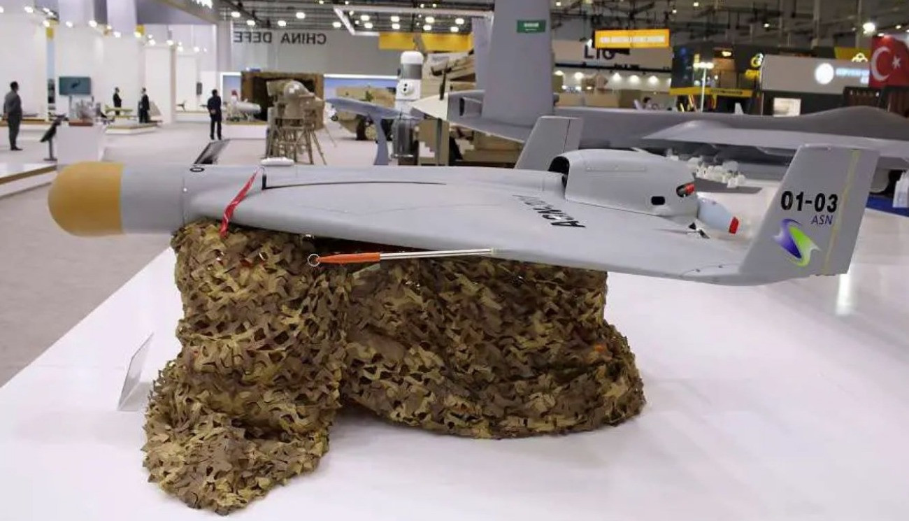 A kínai Népi Felszabadító Hadserege (PLA) legújabb raparpusztító drónja, az ASN-301. Kép: People’s Liberation Army (PLA)