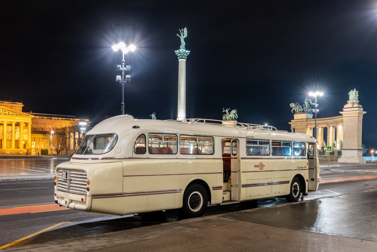 Több mint 50 éves Ikarusokkal lehet utazni a téli hétvégéken Budapesten.
Forrás: Szikora Zsombor, MMKM