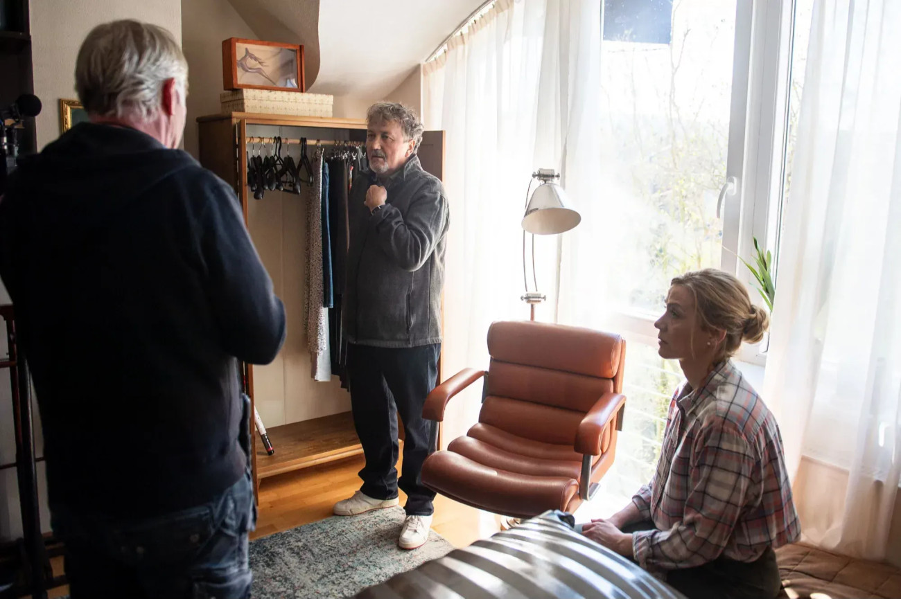 Fotó: jelenet a Szenvedélyes nők c. film forgatásán - Vertigo Média