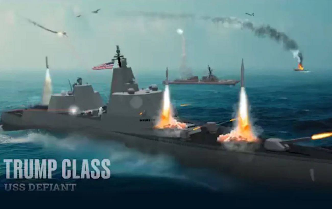 A Trump-osztály első hajója a USS Defiant lesz, amely a tervek szerint már a 2030-as évek legelején hadrendbe állna. Kép: US Navy