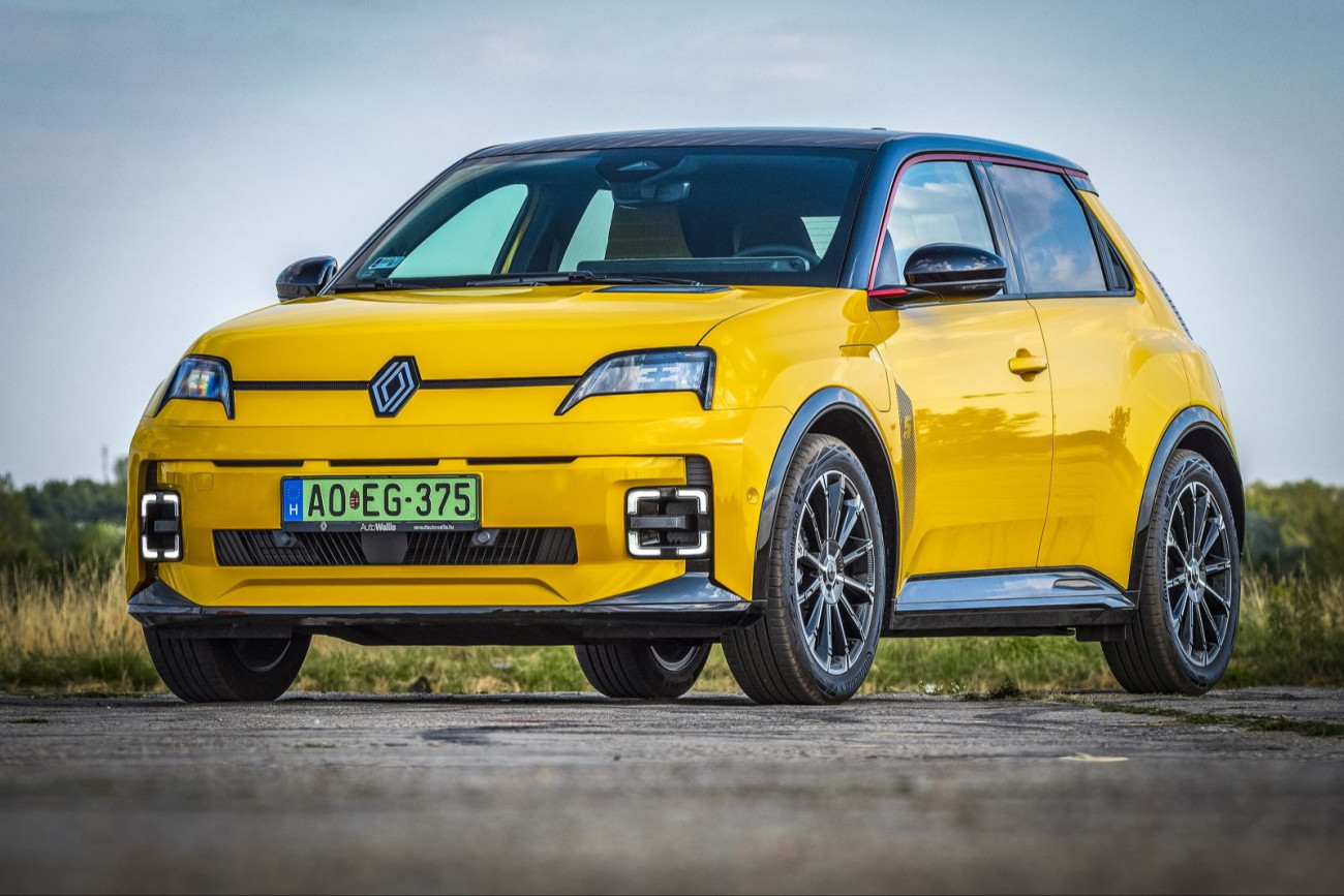Renault 5 E-Tech Electric iconic cinq. Fotók: Az Autó/Krepsz Zoltan