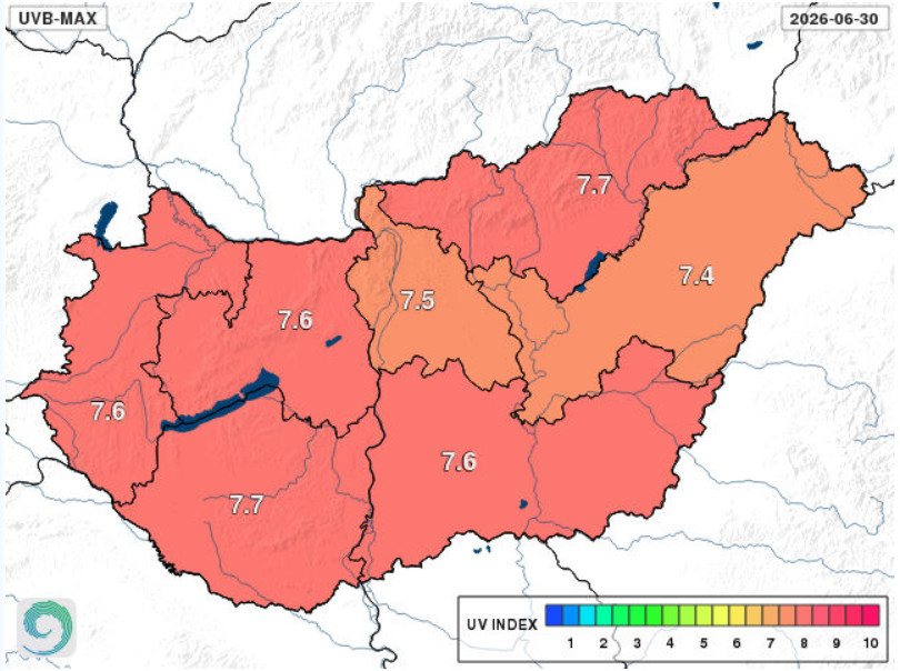 Forrás: HungaroMet
