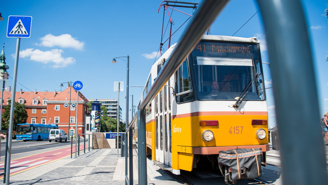 Ünnepelnek a budapesti villamosok