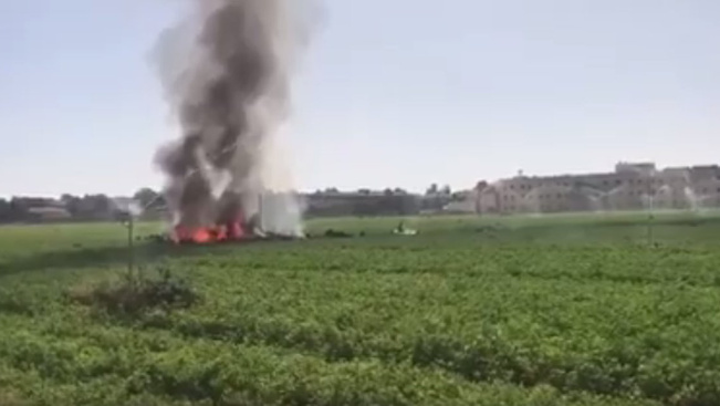 Sokkoló videó: így találták meg a lezuhant spanyol vadászgépet