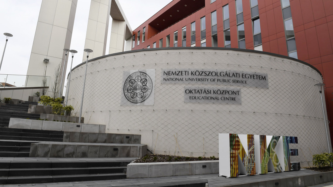 A Nemzeti Közszolgálati Egyetem (NKE) Ludovika Campusa az átadás napján, 2018. április 4-én.