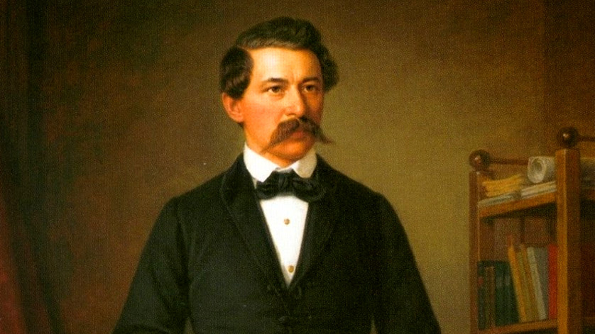 Barabás Miklós: Arany János portréja (1848)
