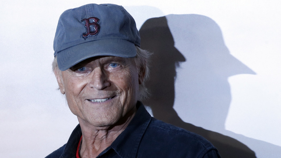 Berlin, 2018. augusztus 21.Terence Hill olasz színész, filmrendező, forgatókönyvíró és producer a My Name is Thomas című filmjének berlini bemutatóján 2018. augusztus 21-én. (MTI/EPA/Felipe Trueba)