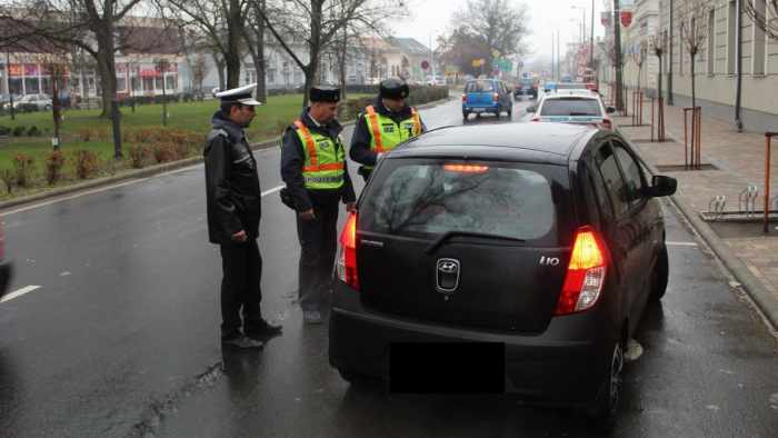 Új módszerrel ellenőriztek a rendőrök