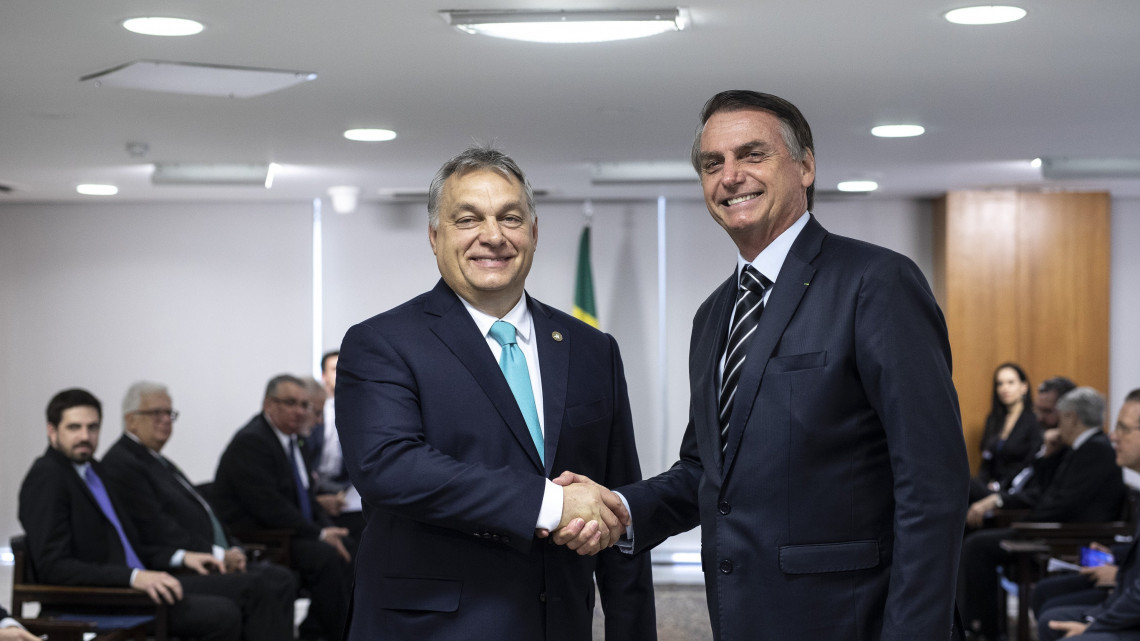 A brazil elnök elfogadta Orbán Viktor meghívását
