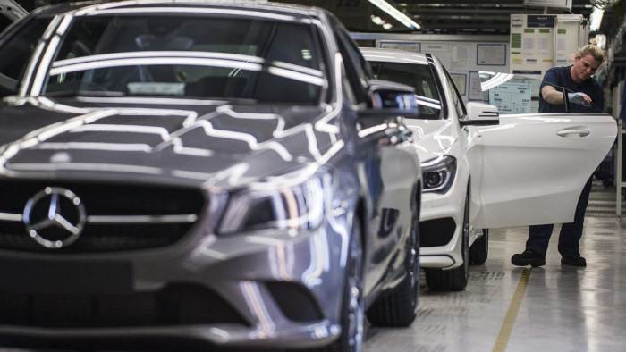 Elektromos Mercedesek gyártása indult Kecskeméten