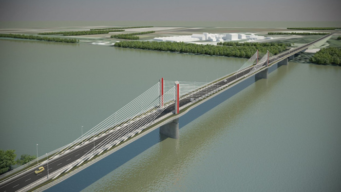 Újabb hidat építenek a Dunán, jövőre kezdődik a kivitelezés