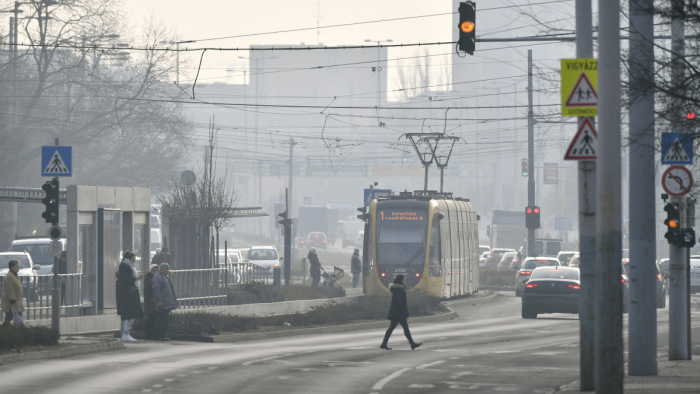 A közlekedés helyett most a fűtés miatt van szmog Budapesten