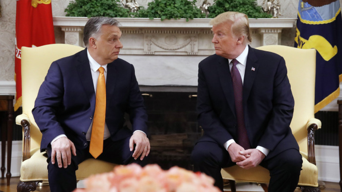 Orbán Viktor Donald Trumppal tárgyalt