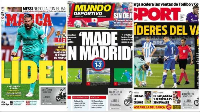 A barcelonai sajtó szerint csalással nyert a Real Madrid