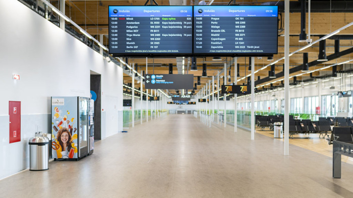 Kész az új fapados terminál Ferihegyen, és egyáltalán nem fapados