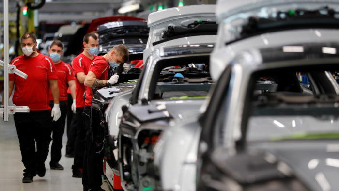 Rossz hír a magyar iparnak a német termelés lassulása
