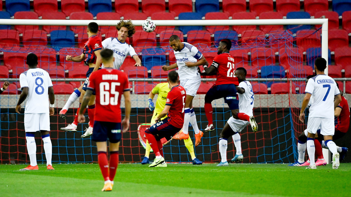 A labdarúgó Európa-liga selejtezőjének 3. fordulójában játszott MOL Fehérvár FC - Reims mérkőzés a székesfehérvári MOL Aréna Sóstó stadionban 2020. szeptember 24-én.