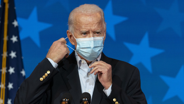 Alakul Joe Biden karanténos beiktatási ünnepsége