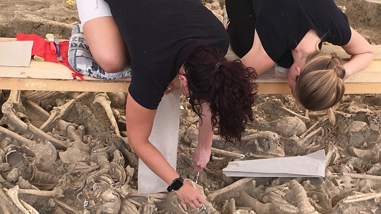 Mohácsi csata tömegsír