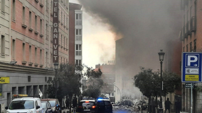Már három áldozata van a madridi robbanásnak