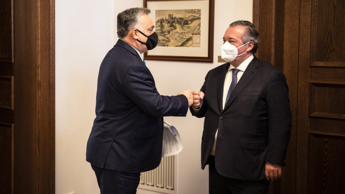 Az újraindításról egyeztetett Orbán Viktor a Hungexpo üzemeltetőjével