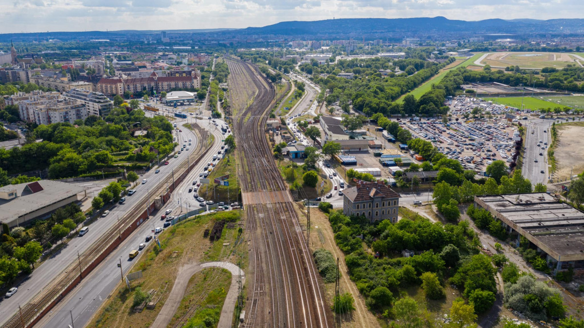 Kelet-pesti elővárosi vasútfejlesztés – Forrás: Facebook (Vitézy Dávid)