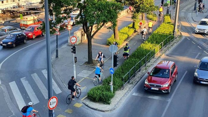 Minden idők legnagyobb bringás forgalma volt Budán