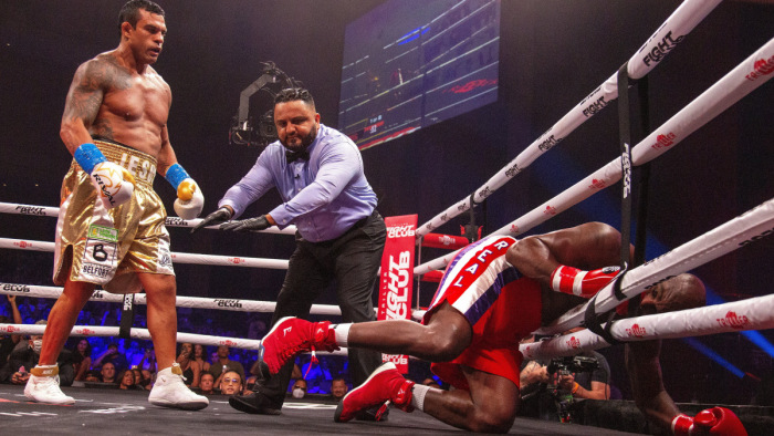 Holyfield visszatérése két percig sem tartott