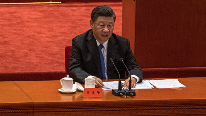 Figyelmeztető üzenetet küldött Amerikának a kínai elnök